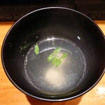 天寿し - お吸い物
