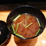 天寿し - 赤出汁