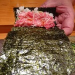 天寿し - ネギトロ巻き