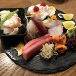 天びん棒 - お造り盛り合わせ