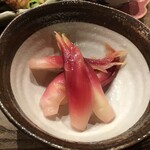 天びん棒 - 私が大好きなミョウガ♡（サービス？）