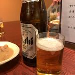 Asanoya - 瓶ビール　中瓶（¥600）　瓶は、アサヒかキリンよ...