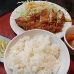 Suehiro - チキンカツ定食。