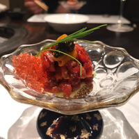 焼肉エクセレント 銀座店 - たたきユッケ、ウニ＆キャビア