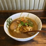 G麺７ - らーめん味噌2019（900円）+味付玉子（100円）