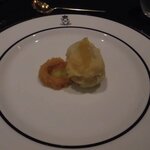 SALONE 2007 - 鱈とバッカラのフリテッレ ポレンタ セージ（2019.11）