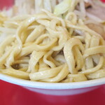 ラーメン二郎 - 麺