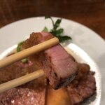 創作麺工房 鳴龍 - もはやステーキです