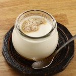 Miyama milk panna cotta
