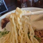 山嵐 - 縮れ太麺