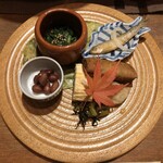 鹿教湯 三水館 - 落花生や春巻きなどどれも美味