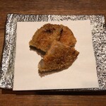 鹿教湯 三水館 - 蓮根はさみあげ