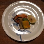 鹿教湯 三水館 - 信州サーモン幽庵焼き