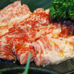 Yamagata Gyuu Yakiniku Gyuubee Souan - 和牛カルビ＆牛ハラミ焼肉ランチ（お肉1.5倍）