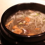 焼肉なべしま - テールスープ