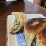 中華食堂 かどや - 餡はこんな感じ