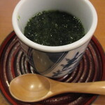 膳style眞太 - 生海苔の茶碗蒸し