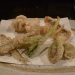 天ぷら盛り合わせ