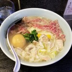 塩そば専門店 桑ばら - 和牛と和牛ホルモンのカツオ出汁のそば