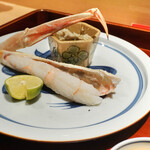 銀座 しのはら - 松葉蟹足焼き