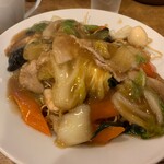 南海飯店 - かたい焼ソバ