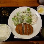 亭久五 - 「ＢＩＧメンチカツ定食」850円