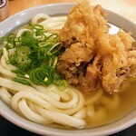 かのや - げそ天うどん