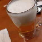 やきとり○金 - 【2019.12.5(木)】飲み放題（生ビール）