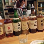 酒庵若やま - ウイスキーいろいろ