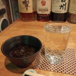 酒庵若やま - お通し もずく酢