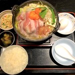 富士鷹 - ちゃんこ鍋定食（1,000円）