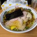 陸王 - 鶏出汁醤油、味玉！レモンが嬉しい！