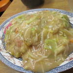 長崎亭 - 皿うどん（バリバリ麺）