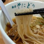麺屋 そにどり - 醤油らーめん(美瑛産新麦春よ恋100%ver.) アップ