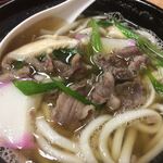 大石屋食堂 - 肉うどん