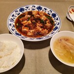 飄香 - 麻婆豆腐ランチ。