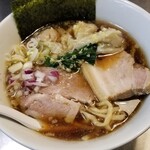 ボニートスープヌードルライク -  鰹生姜雲呑らーめん（醤油）