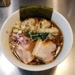 ボニートスープヌードルライク -  鰹生姜雲呑らーめん（醤油）