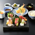 Sashimi gozen