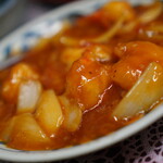 らーめん天上 - 海老チリは隠れたオススメメニュー