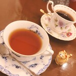 純喫茶 マチルダ - ブレンドコーヒー(¥500),アールグレイティー(¥450)