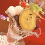純喫茶 マチルダ - 季節のパフェ(¥850),ハーフサイズ(¥600)も有り