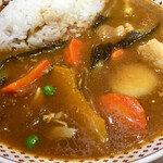 モンスナック - 野菜カレー（800円）