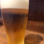 BAR KOTATSUYA - 生ビールは、綺麗な仕上がり...