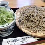 めん茶房 さえずり - ざるそばダブル