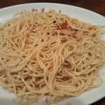 麺道はなもこし - 赤い玉（混ぜる前）