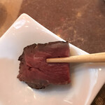 RISTORANTE OZIO - 朝食ビュッフェ３０２５円（総額）。ローストビーフ。この日はお料理の回転がよく、常に切りたてに近い状態で提供されました。とても美味しかったです（╹◡╹）