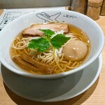 Menya Kiyo - ギフト（800円）焼き豚薄め＋煮卵トッピング