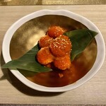 Kurogewagyuuittougaiyakinikusatsumagyuushun - トマトキムチ