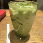 エクセルシオールカフェ - 別の日のアイス宇治抹茶ラテ